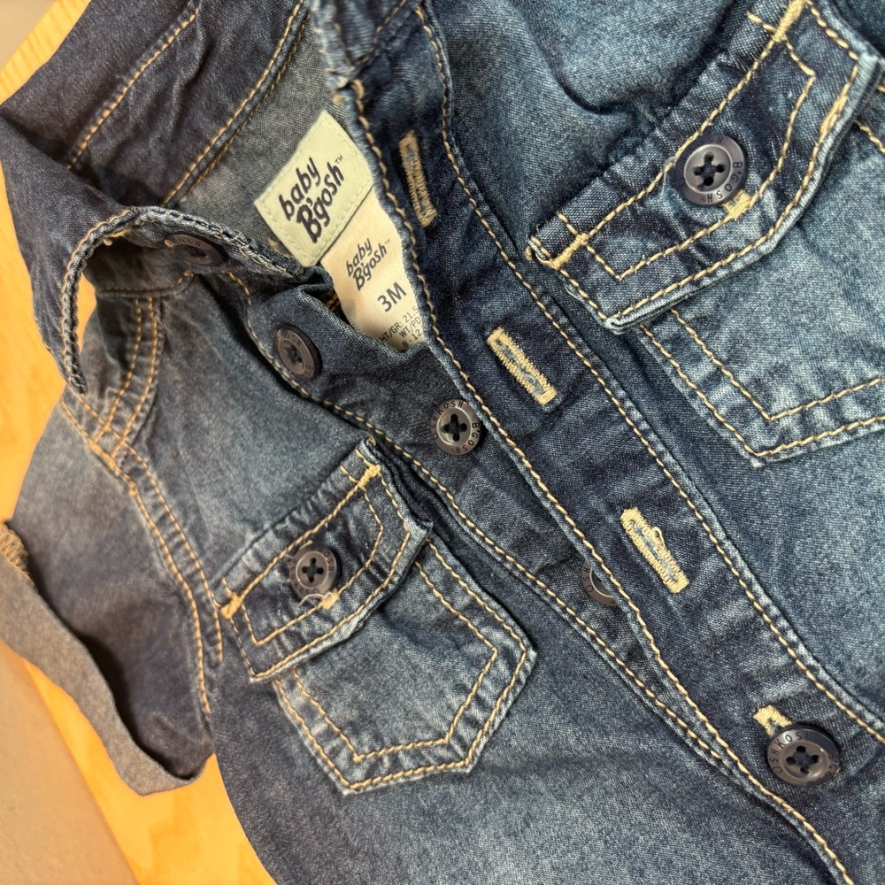 Blue Denim One Piece